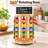 Solid Wood Rotating Snack Rack with Chalkboard