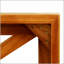 Ensemble de conversation modulaire 5 pièces avec canapé en acacia durable et coussins résistants aux rayons UV