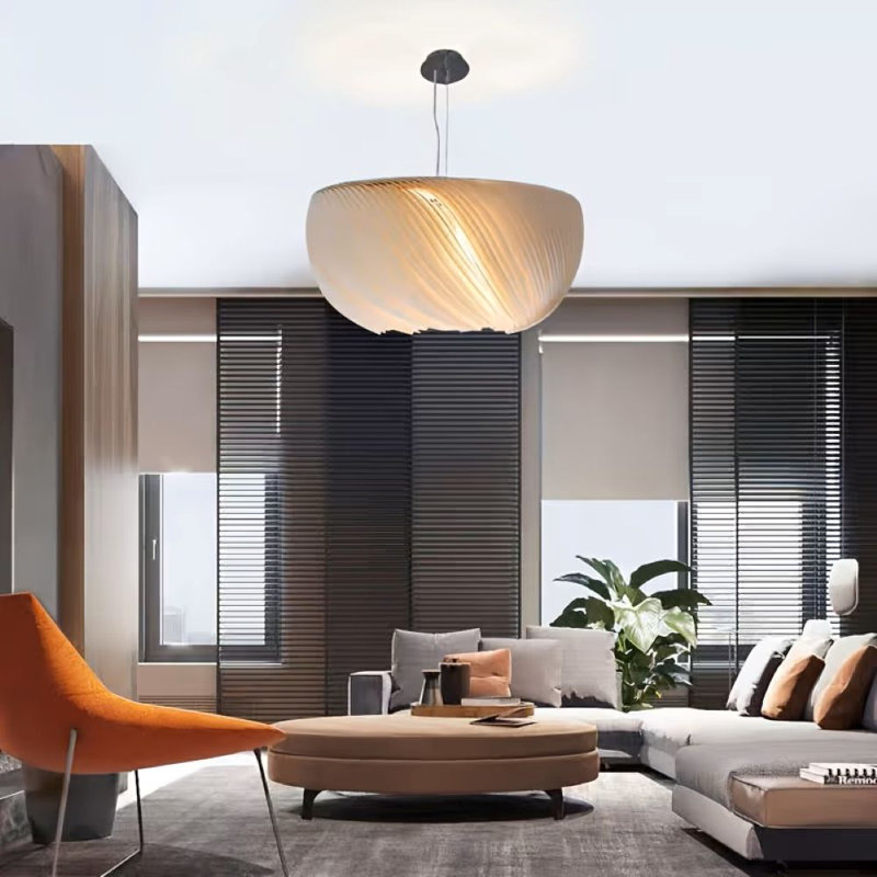 Lustre rond 23,62 pouces Post-Modern