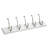 Transitional Wall Mounted Coat Rack