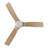 52" Striver LED Smart Flush Mount Ceiling Fan with Remote Control and Light Kit Included.