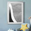 Noir et blanc abstrait I - reproduction de cadre photo-918610629-918610627