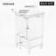 Meuble-lavabo avec deux portes 20 po-523541560