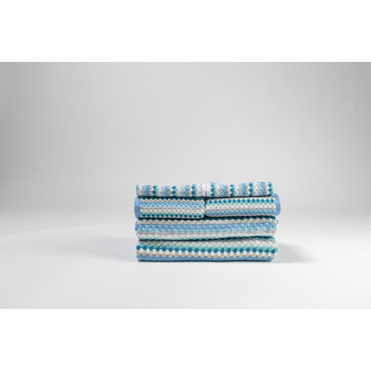 Mims 6 Piece 100% Cotton Towel Set Wrought Studio Color: Aqua