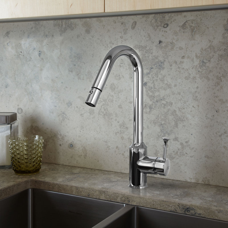 American Standard Pekoe Pull Down Kitchen Faucet, Chrome