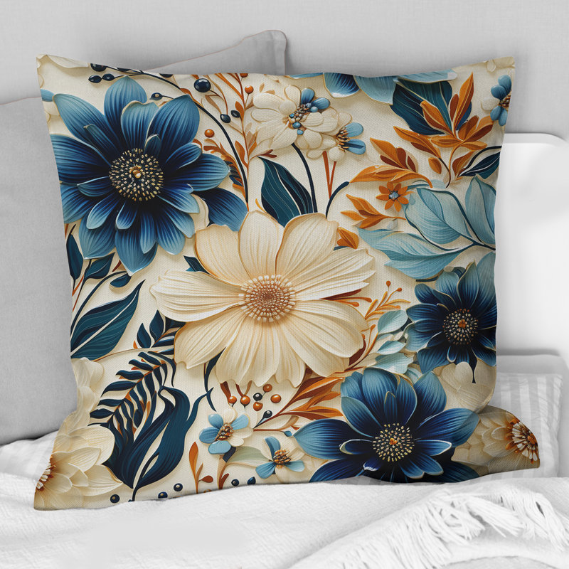 Coussin Boho, H 16 po x l 16 po