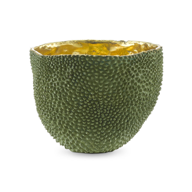 Vase de table en métal Jackfruit