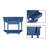 Carved 1 Drawer Side Table-936243616