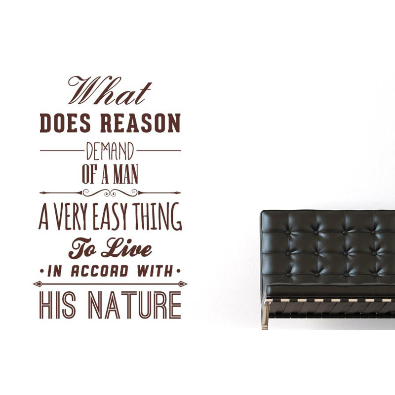 Wall Decal, Brown