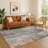 Premium Machine Washable Crestover AMF1869 Floral Rug-381181149