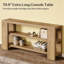 Sofa Table,3-Tier Side Table,Console Table