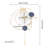 Selatin Metal Wall Clock