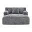 Chaise longue avec trois coussins Lazy-231815970