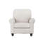 Chaise berçante Elvin, tissu beige