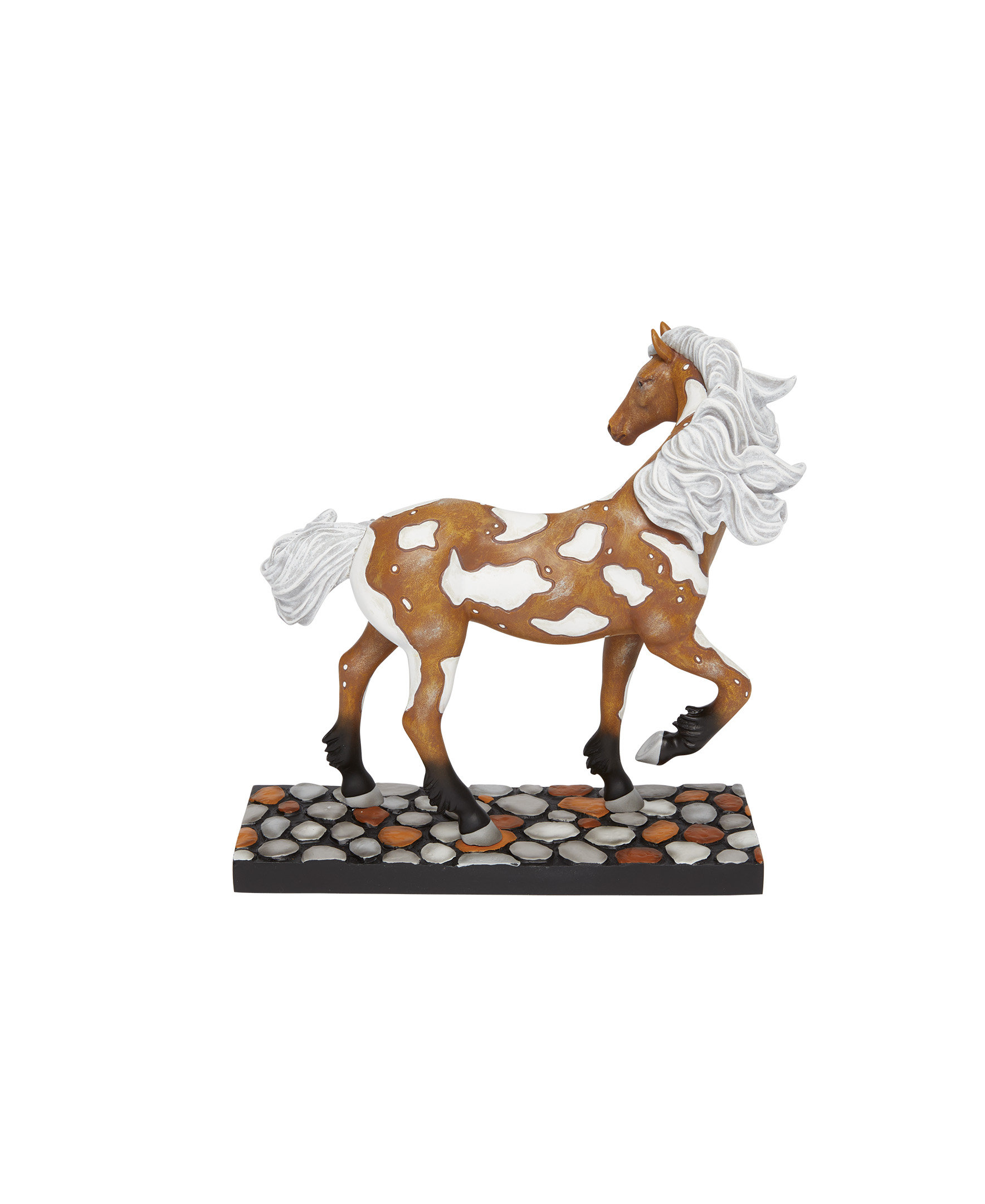 Boucles D’Oreilles Pendantes Poneys Plaqué Or - Bijoux Fille Avec Zircones - Argent 925 Clever Schmuck