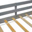 Lit simple mezzanine bas avec glissade, échelle, barrières de sécurité-1150666291