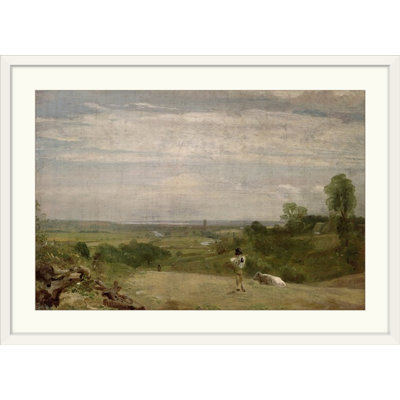 John Constable " Summer Morning: Dedham From Langham " by John Constable
