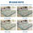 Washable Area Rugs for Living Room Modern Floral Bedroom Rugs for Dining Room OfficeContemporary Home Decor Rug-2044790046-2044790047