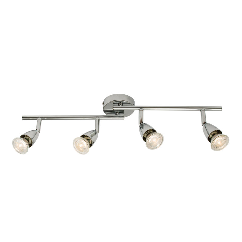 Eichler Semi Flush Mount, Chrome