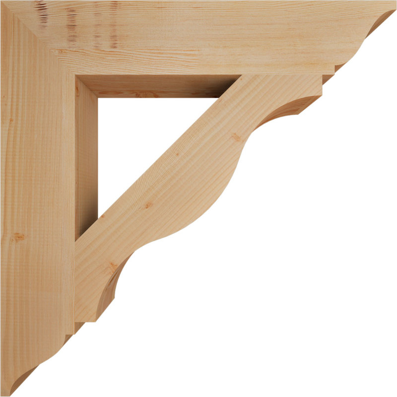 Support traditionnel Funston, H 32 po x l 5,5 po x P 32 po, Douglas, Lisse