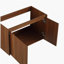 Armoire de salle de bain de 30 pouces avec lavabo, porte, installation suspendue, convient aux petites salles de bain-120406453