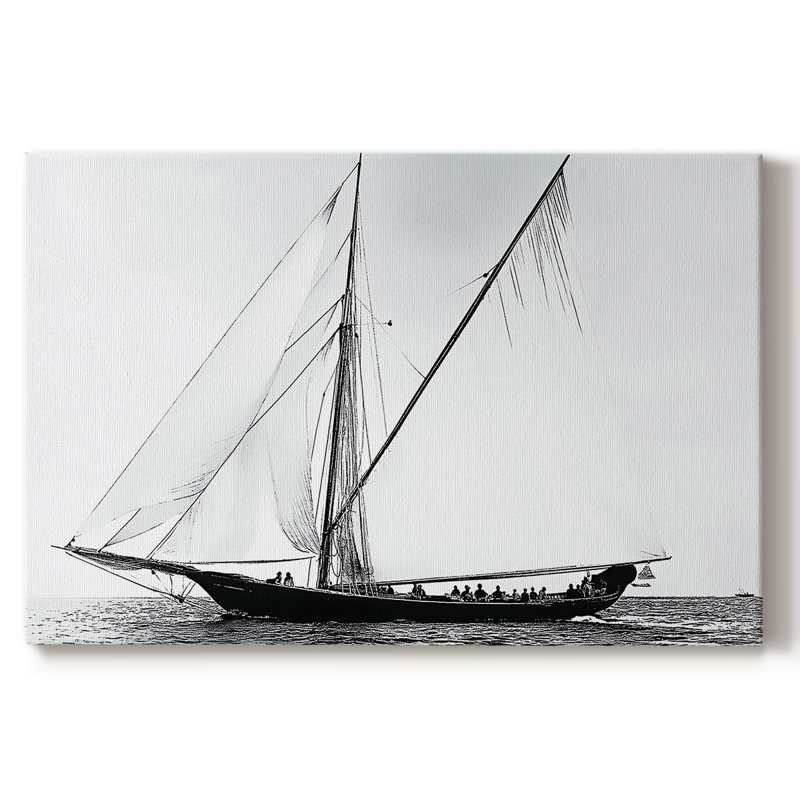 Nautical Series-XLVII - Cavas enveloppés de galerie, 24 x 36