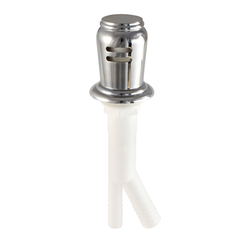 Kingston Brass Trimscape Dishwasher Air Gap, Polished Chrome