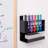 Wyton Wall-Mounted Acrylic Dry Erase Marker Holder – 10-Slot Whiteboard Organizer with Eraser Tray