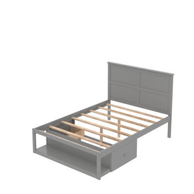 Full Low Profile Storage Platform Bed -  Red Barrel StudioÂ®, 4D9632FA34704F1894AC0C3F583A8158