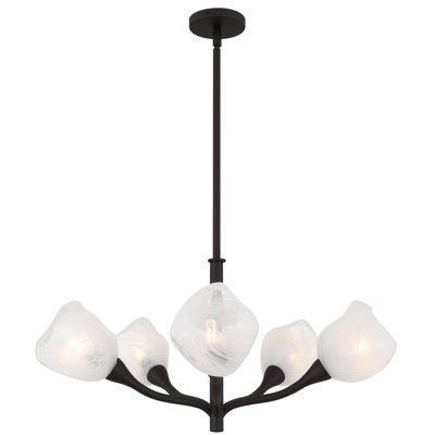 Adelyn 5-Light Oil Rubbed Bronze Chandelier