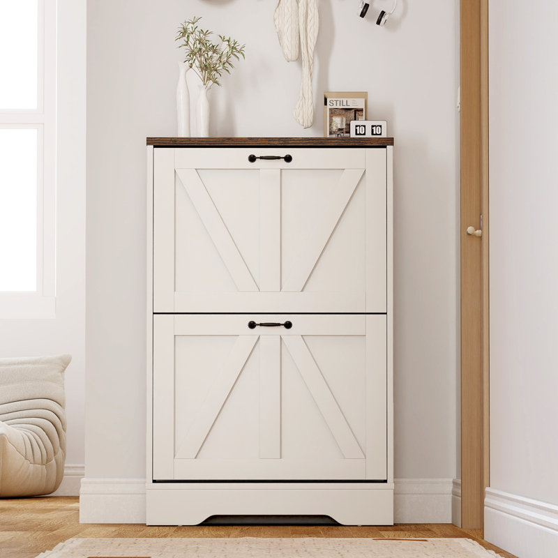 Armoire de rangement pour chaussures Farmhouse