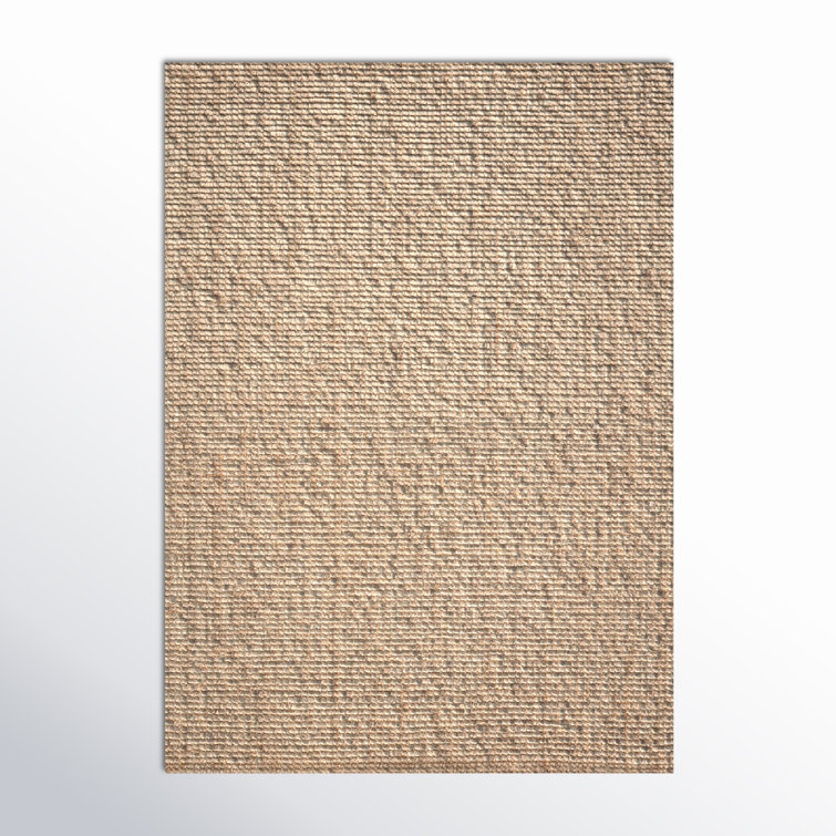 Brad Handmade Flatweave Doeskin/Shifting Sand/Smoke Gray Area Rug