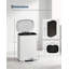 Ensemble de poubelles de cuisine, 13,2 et 2,6 gallons-123030658