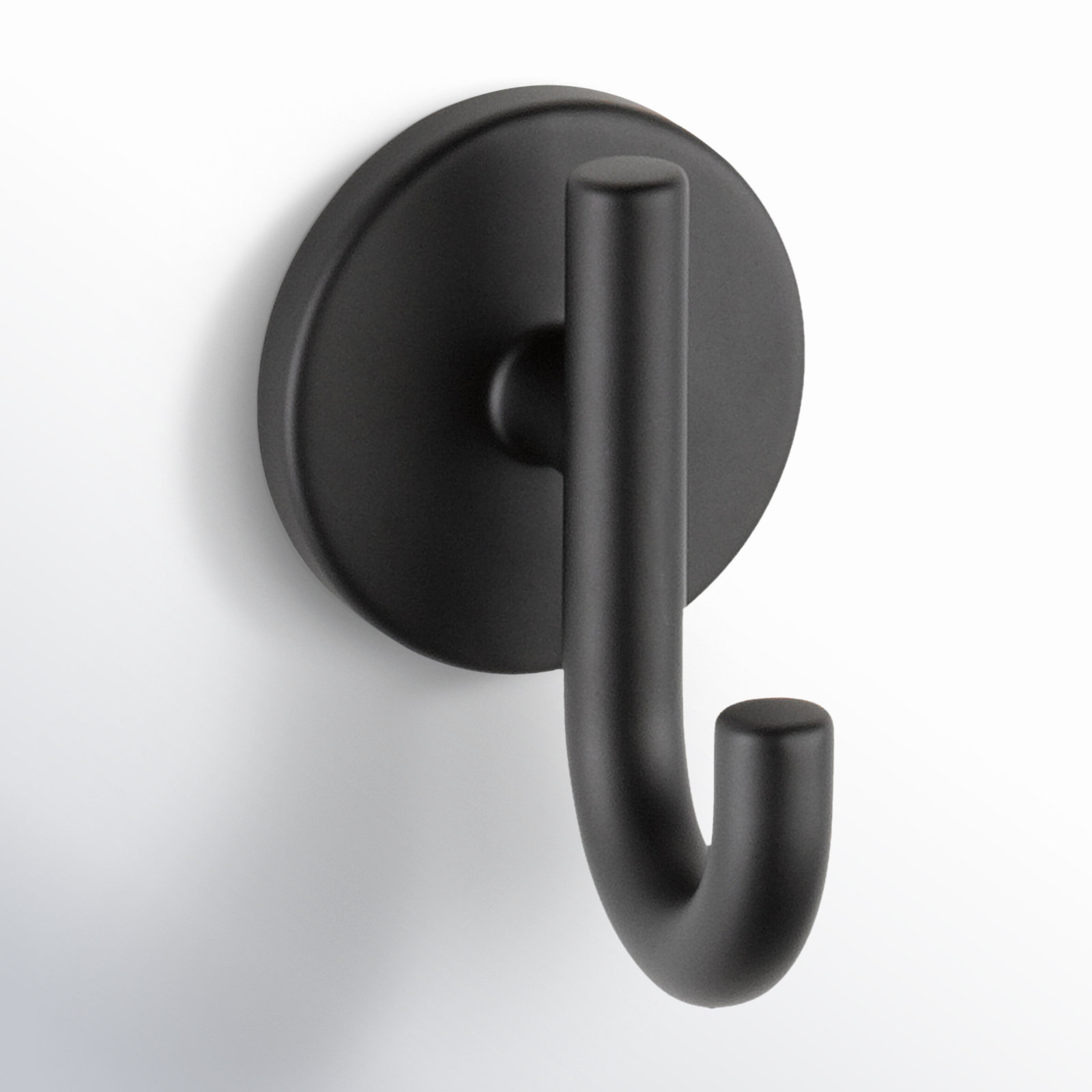 Trinsic Single Towel Hook, Matte Black