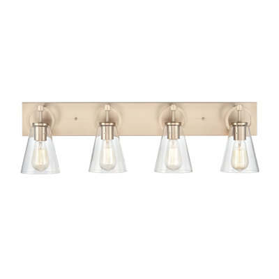 Harnell Champange Bronze 4 Light Vanity