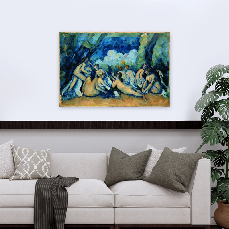 Impression d'art mural The Bathers Classic Traditional Contemporary Spring, H 32 po x l 48 po