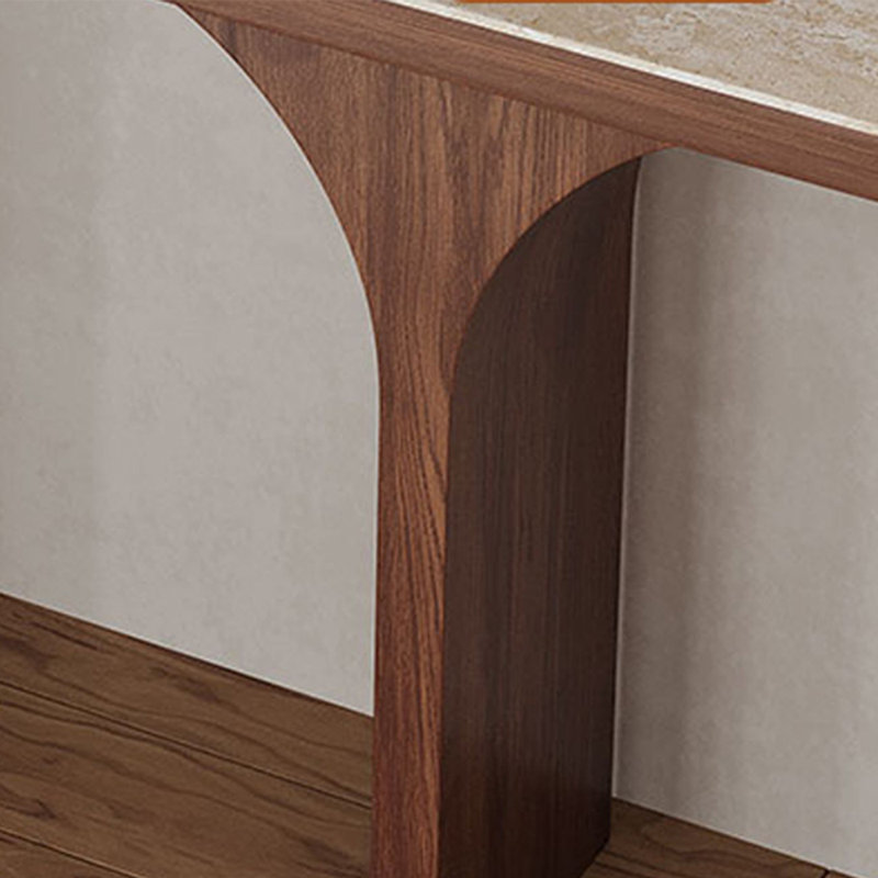 Table d'entrée de style chinois, H 33,5 po x l 47,2 po x P 13,8 po