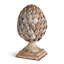 Weathered Metal Artichoke Finial-21189743-21189740