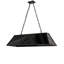 48" Long Laquer Oblong Pendant