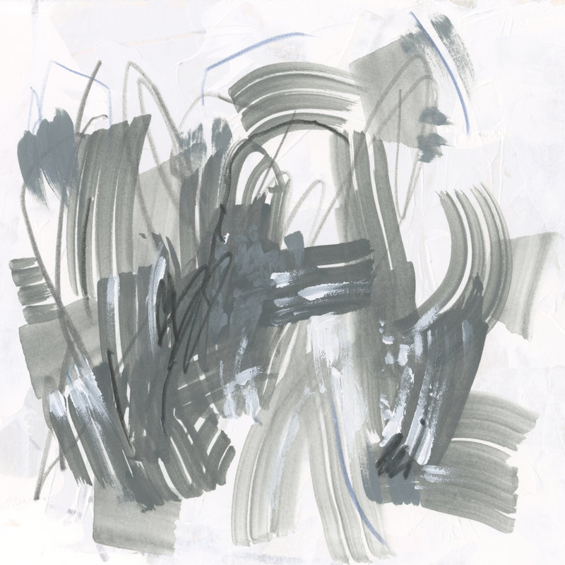 Slate Rhythm I by June Erica Vess - Wrapped Canvas Print, 30 cm H x 30 cm W