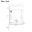 20-Inch Bathroom Vanity With Ceramic Sink, Soft-Close Door, And Adjustable Shelf For Small Practical Use Open Back Flexibility-976036288