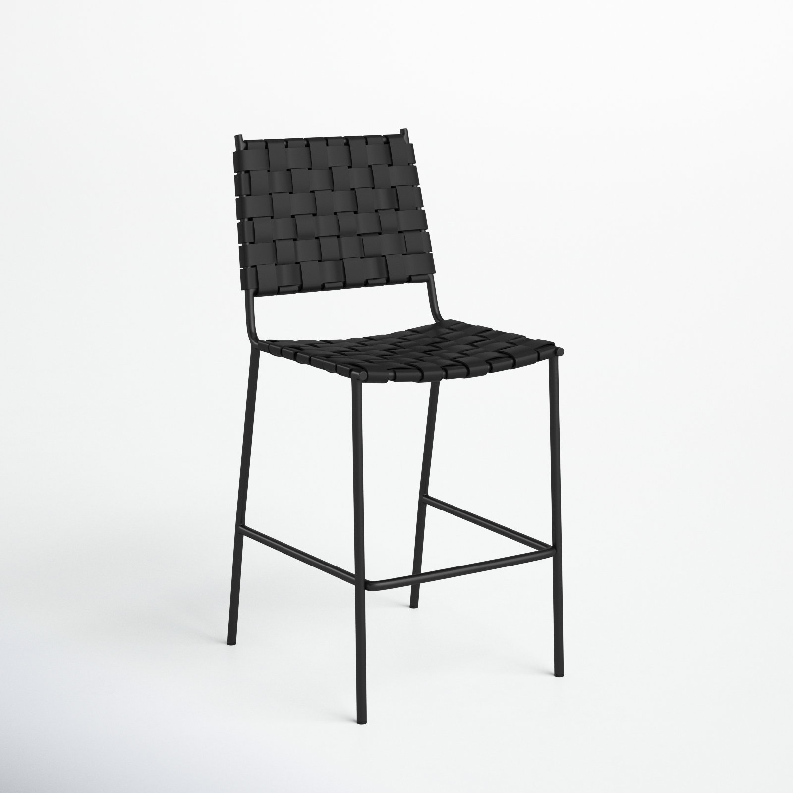 Ryland 26" Counter Stool, Black, Black