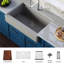 Évier de cuisine Karran Quartz-72385306