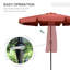 266cm Tilt Market Parasol-385458090