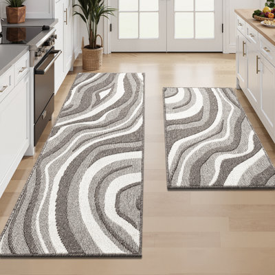 Ensemble de 2 tapis de cuisine résistants à l'usure de 24 po (ensemble de 2)