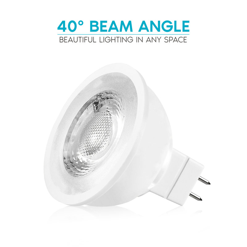 White Dimmable GU5.3 LED Flood Light Bulbs