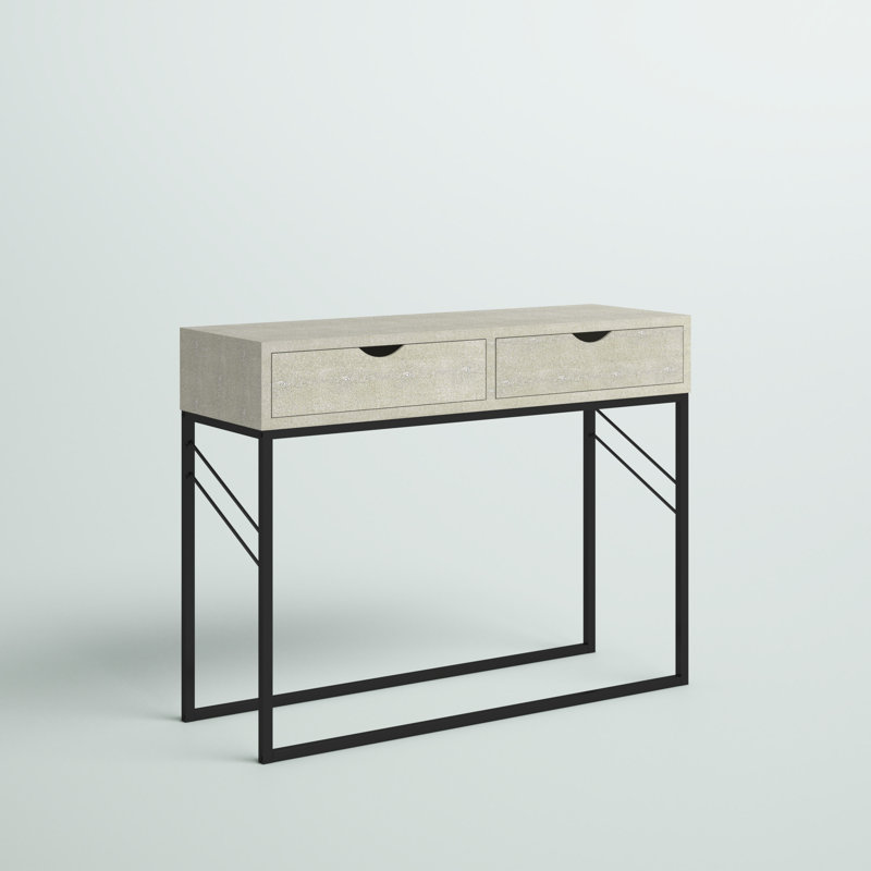 41.75'' Console Table, Off white