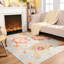 Demetia Floral Rectangle: 153 x 215 cm Area Rug-1065533369