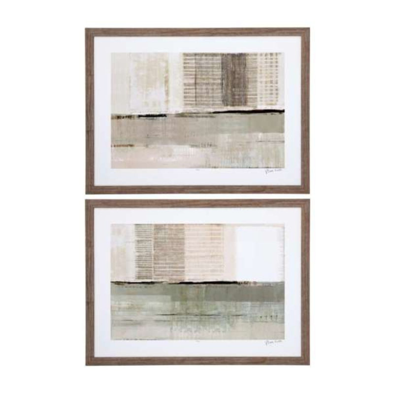 Across the Abstract Bay I Framed Print