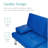 Owlex Modern Convertible Futon Sofa w/ Removable Armrests, 2 Cupholders-1050080159
